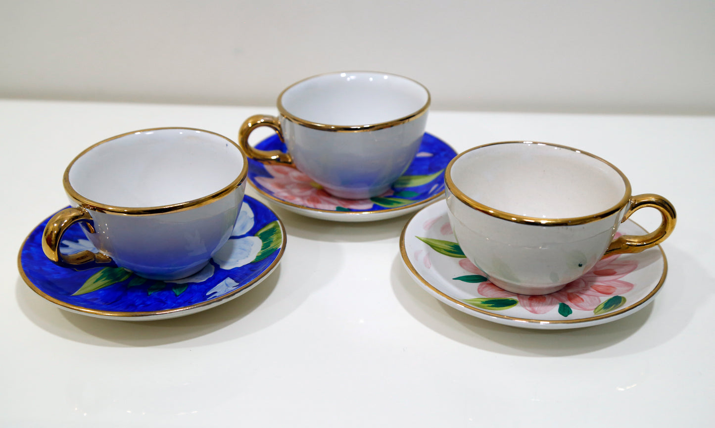 BLOSSOM-SET OF 4 CUP AND SAUCER